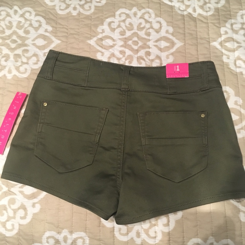 Green Shorts - Picture 3 of 5